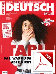 Deutsch Aktuell 110 Wersja elektroniczna - Książki do nauki języka niemieckiego Deutsch Aktuell 110 Wersja elektroniczna - Książki do nauki języka niemieckiego - miniaturka - grafika 1