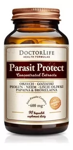 DOCTOR LIFE DOCTOR LIFE Parasit Protect 600 mg 90 kaps - Układ pokarmowy - miniaturka - grafika 1