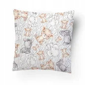 Pościel dla dzieci - POSZEWKA NA PODUSZKĘ 40x40 BAWEŁNA ZAMEK WZORY! - miniaturka - grafika 1