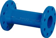 Łączniki, trójniki, kształtki - Króciec dwukołnierzowy FF DN80x500, PN10, do wody, GJL-żeliwo szare - miniaturka - grafika 1