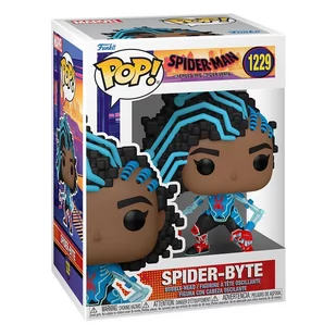Funko POP, figurka kolekcjonerska, Spider-Man: Across the Spider-Verse: Spider-Byte - Figurki kolekcjonerskie - miniaturka - grafika 1