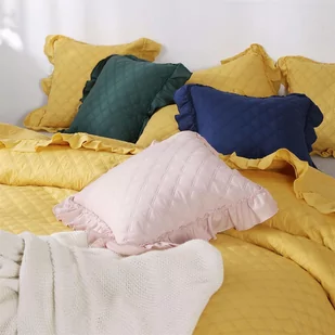 Narzuta 140 x 200 Pikowana Dwustronna Ruffy Muszt - Narzuty - miniaturka - grafika 3