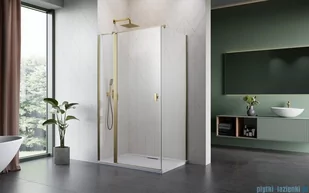 Radaway Nes Kdj II Brushed Gold kabina 120x90cm lewa szczotkowane złoto 10032120-99-01L/10039090-01-01 - Kabiny prysznicowe Radaway Nes Kdj II Brushed Gold kabina 120x90cm lewa szczotkowane złoto 10032120-99-01L/10039090-01-01 - Kabiny prysznicowe - miniaturka - grafika 3