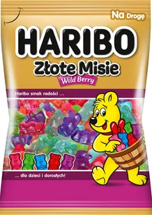 Haribo Złote Misie Wild Berry 80g - Żelki - miniaturka - grafika 1