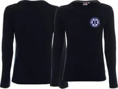 Odzież robocza - Promostars LPP - Koszulka ratownicza PRM damska z długim rękawem czarna - miniaturka - grafika 1