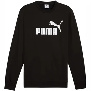 Bluza męska Puma ESS No.1 Logo Crew TR czarna 682560 01 S - Bluzy męskie - miniaturka - grafika 1
