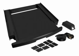 Uniwersalny Łącznik Czarny Z Półką Do Suszarki Pralki Samsung - Akcesoria i części do pralek i suszarek - miniaturka - grafika 1