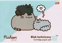 Blok techniczny A4 Pusheen 10 arkuszy 10 sztuk - Szkolne artykuły papiernicze - miniaturka - grafika 1