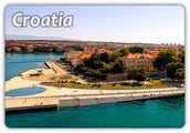 Magnesy - CHORWACJA - Zadar - Panorama - Magnes na lodówkę - miniaturka - grafika 1