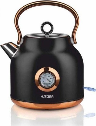 Haeger Art Deco Czarny