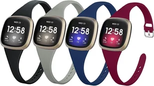 4x PASEK DO ZEGARKA FITBIT Sense 2/Sense VERSA 3/4 SILIKON MIX KOLORÓW - Akcesoria do smartwatchy 4x PASEK DO ZEGARKA FITBIT Sense 2/Sense VERSA 3/4 SILIKON MIX KOLORÓW - Akcesoria do smartwatchy - miniaturka - grafika 1