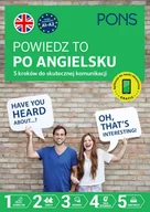 Książki do nauki języka angielskiego - Pons Powiedz to po angielsku A1-A2 - praca zbiorowa - miniaturka - grafika 1