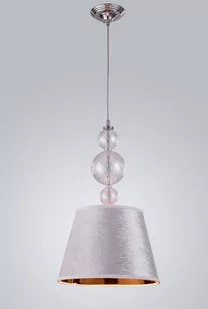 Lumina Deco Deco NOWOCZESNA LAMPA WISZĄCA SREBRNA MURANEO - Lampy sufitowe - miniaturka - grafika 1
