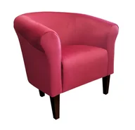 Fotele - ATOS Fotel Milo MG31 nogi 20 venge czerwony - miniaturka - grafika 1