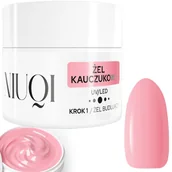 Żele do paznokci - Niuqi Żel Kauczukowy UV/Led Rubber Gel Budujący 12 ml RÓŻ 2 - miniaturka - grafika 1