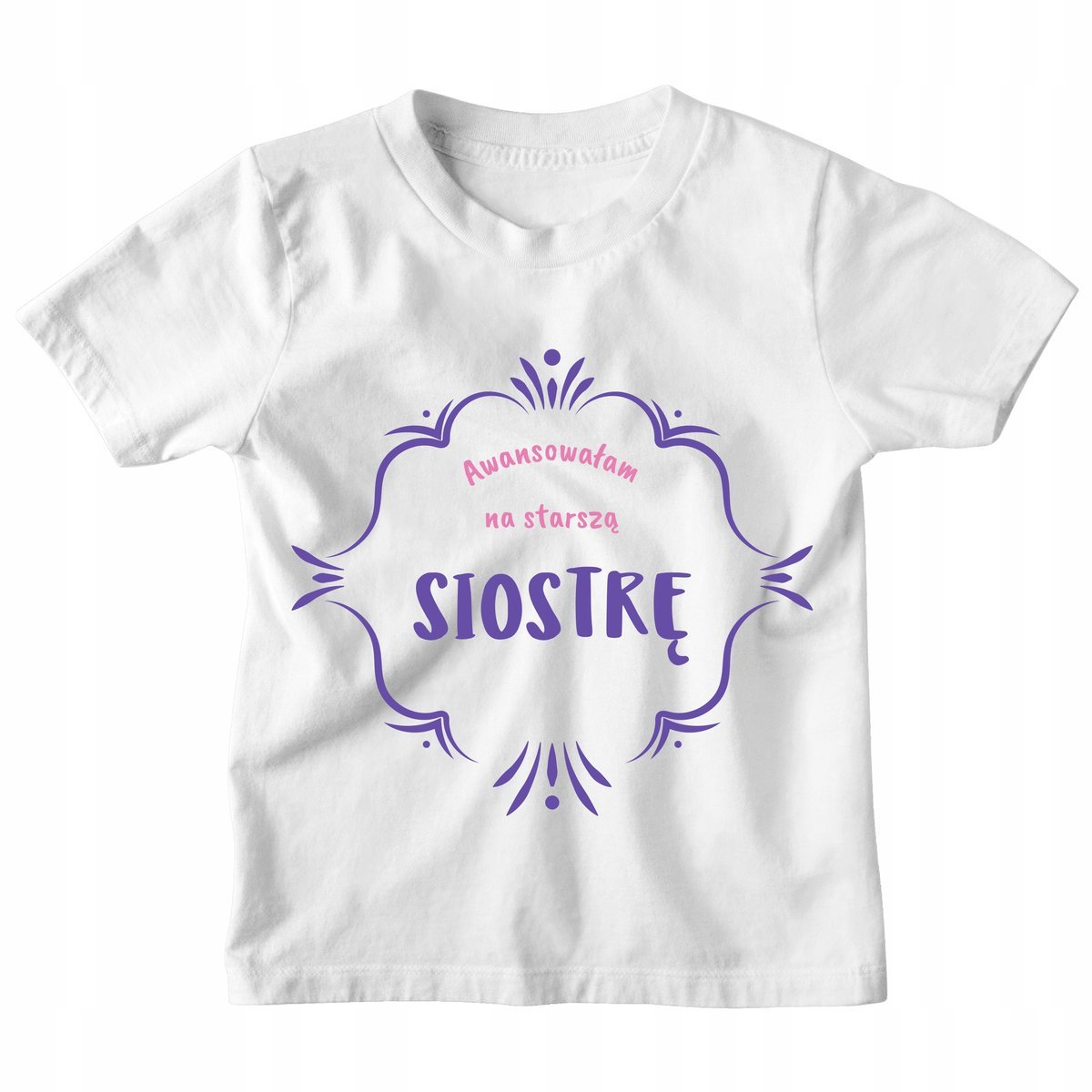 KOSZULKA DZIECIĘCA TSHIRT DLA STARSZEJ SIOSTRY 146