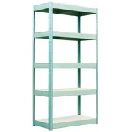 Szafy i regały magazynowe - Regal 5 półek 180 x 90 x 40 cm 175 kg wciskany - miniaturka - grafika 1