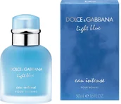 Wody i perfumy męskie - Woda perfumowana Dolce&Gabbana Light Blue Eau Intense Pour Homme 50 ml (8057971181384) - miniaturka - grafika 1