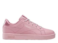 Buty dla dziewczynek - Buty dziecięce Reebok 100233913 REEBOK COURT CLEAN Różowe - miniaturka - grafika 1