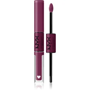 NYX Professional Makeup Professional Makeup - SHINE LOUD HIGH PIGMENT LIP SHINE - Płynna, dwustronna pomadka do ust - 6.8 ml - IN CHARGE NYXLICH - Szminki - miniaturka - grafika 1