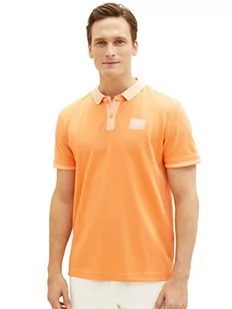 TOM TAILOR Męska koszulka polo, 22195-Fruity Melon Orange, 3XL, 22195 - Fruity Melon Orange, 3XL - Koszulki męskie - miniaturka - grafika 1