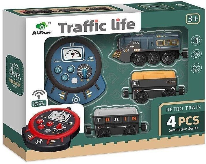 Kolejka elektryczna ze światłem i dźwiękiem