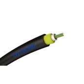 Kable światłowodowe - Światłowód 12J DROP microADSS G.657A2 Heavy Duty Tube, czarny - 1000m BOX E-ADSS-UT.12JHD - miniaturka - grafika 1