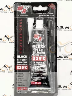 Silikon Wysokotemperaturowy 329 Stopni Czarny 85G - Chemia warsztatowa - miniaturka - grafika 1
