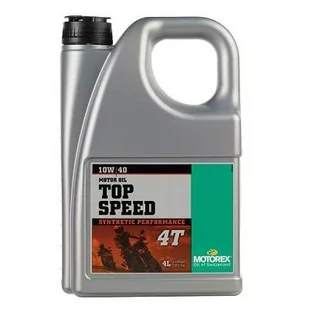 Motorex Top Speed 10W40 4T 4L - Oleje silnikowe - miniaturka - grafika 1
