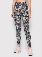 Spodnie damskie - Reebok Legginsy Safari HM1327 Czarny Slim Fit - miniaturka - grafika 1