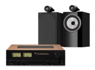 Zestawy stereo - NAD C 3050 (orzech) + 705 S3 (czarny) - miniaturka - grafika 1
