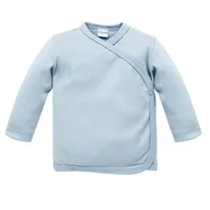 Kaftaniki dla niemowląt - Pinokio Kaftanik niemowlęcy wiązany niebieski lovely day babyblue 68 - miniaturka - grafika 1