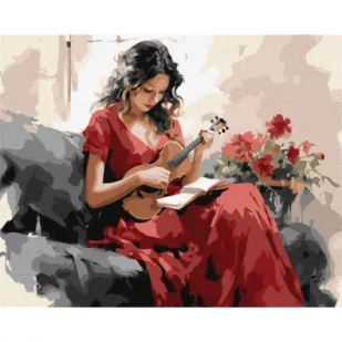 Ideyka Malowanie po numerach - Melodyjny wdzięk 40x50cm - Malowanie po numerach Ideyka Malowanie po numerach - Melodyjny wdzięk 40x50cm - Malowanie po numerach - miniaturka - grafika 1