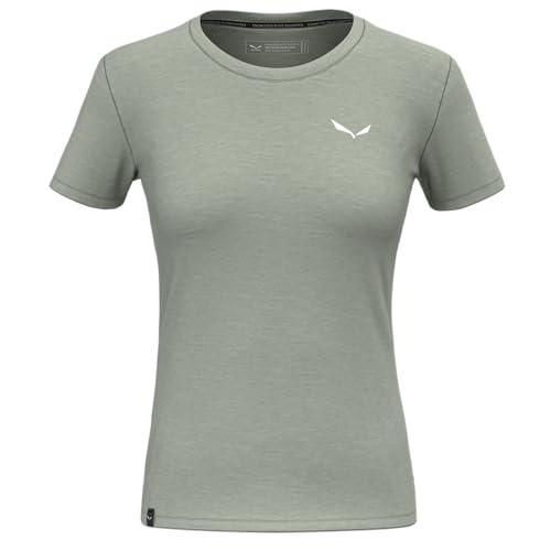 Salewa Eagle Minilogo Merino T-Shirt damski, zielony, M