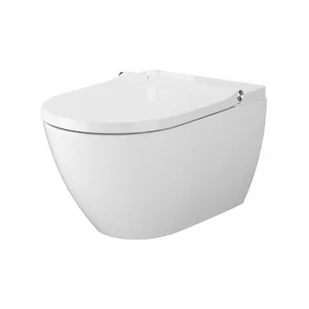 Meissen Keramik Genera Ultimate Oval toaleta myjąca wisząca biała S701-513 - Kompakty WC - miniaturka - grafika 1