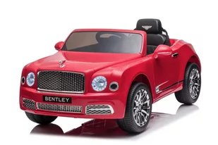 Auto Na Akumulator Bentley Mulsanne Czerwony Lakierowany - Tory, garaże, parkingi - miniaturka - grafika 3