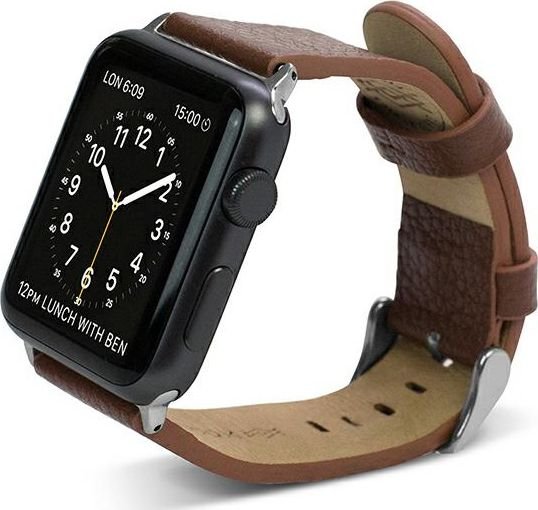 X-doria Pasek X-Doria Lux Apple Watch 42mm brązowy/brown 23819