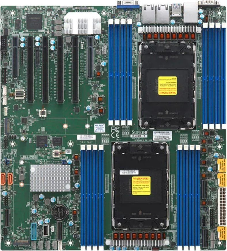 Supermicro Mainboard X13DEI-T E-ATX Dual Sockel 4677 Bulk