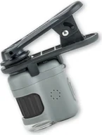 Pozostałe akcesoria do telefonów - Mikroskop kieszonkowy z adapterem do smartfona, powiększenie 20x, MicroMini - miniaturka - grafika 1