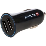 Ładowarki do telefonów - Swissten Adapter CL 2.4 A Power 2 × Kabel USB + USB C 20110908 # Wpisz kod MDC5PL22 i uzyskaj dodatkowe 25 % rabatu na ten produkt promocja do 17.05.2020 - miniaturka - grafika 1