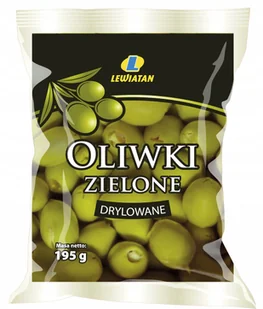 Oliwki Zielone Drylowane LEWIATAN 195g z Hiszpanii - Pasztet i przetwory mięsne - miniaturka - grafika 1
