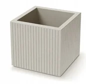 Donice - Doniczka sand Coro Square TCS40-101GR - miniaturka - grafika 1