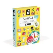 Układanki dla dzieci - Janod Magnetyczna układanka Uczę się zegarka - miniaturka - grafika 1