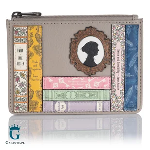Skórzana bilonówka damska Jane Austen Yoshi Y1321 - Portfele - miniaturka - grafika 1