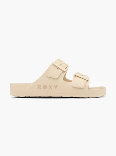 Roxy Płaskie klapki - Damskie - Kolor: Beige - Rozmiar: 36 - Klapki i japonki damskie - miniaturka - grafika 1