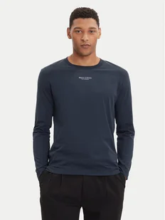 Marc O'Polo Longsleeve 528 2012 52020 Granatowy Regular Fit - Koszulki męskie - miniaturka - grafika 1