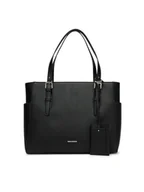 Torebki damskie - Gino Rossi Torebka RC-19681 Czarny - miniaturka - grafika 1