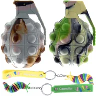 Zabawki sensoryczne - PUSH BUBBLE POP IT ZABAWKA SENSORYCZNA BRELOK - miniaturka - grafika 1