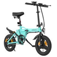 Rowery elektryczne - ESKUTE F100 Folding Electric Bike 250W Motor 36V 9Ah Battery 14 inch Tires 25km/h Max Speed 55km Range Mechanical Disc Br - miniaturka - grafika 1