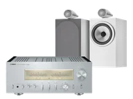 Zestawy stereo - Yamaha A-S3200 (srebrny) + 705 S3 (biały) - miniaturka - grafika 1